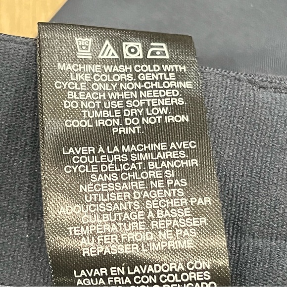 Greg Norman Men's Stretch Navy Blue Size 34 Golf Shorts Performance Inseam 10” - Picture 8 of 9